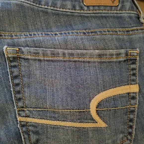 AE American Eagle Artist Super Stretch Jeans Size 6 Short 6S - Picture 5 of 7